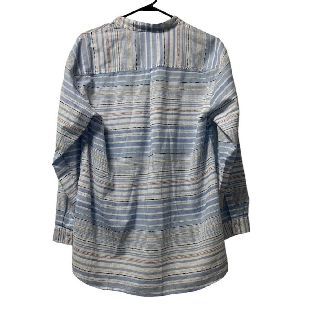 Orvis Shirt Women Size Medium Button Down Lightweight Classic Cabincore Modern - Picture 2 of 14